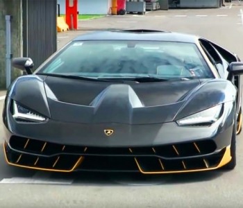 “Lamborghini Centenario” импресионира и при мала брзина